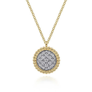 Bujukan Pave Diamond Necklace