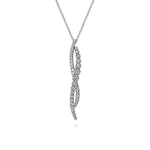 Lusso Twisted Diamond Pendant